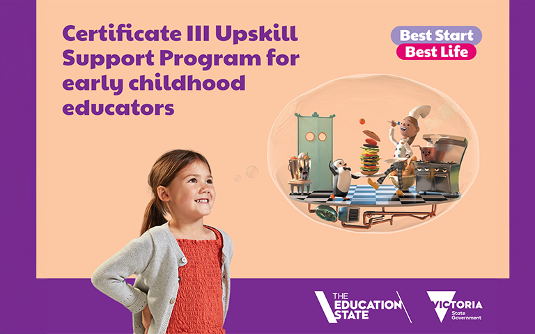 New Certificate III Upskill Support Program helping to build careers in early childhood education