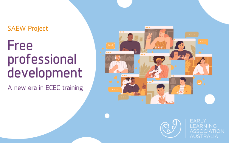 Free professional development – A new era in ECEC training