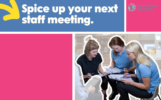 Farran Street Education exclusive member offer: "Between the Flags" team workshop