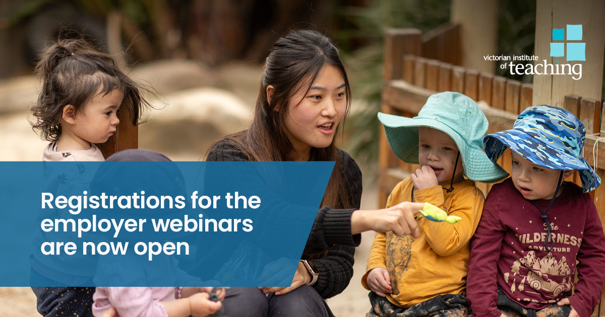 Manage and monitor teacher registration compliance: sign up now for VIT's employer webinar