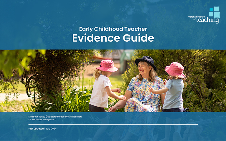 VIT's Early Childhood Teacher Evidence Guide