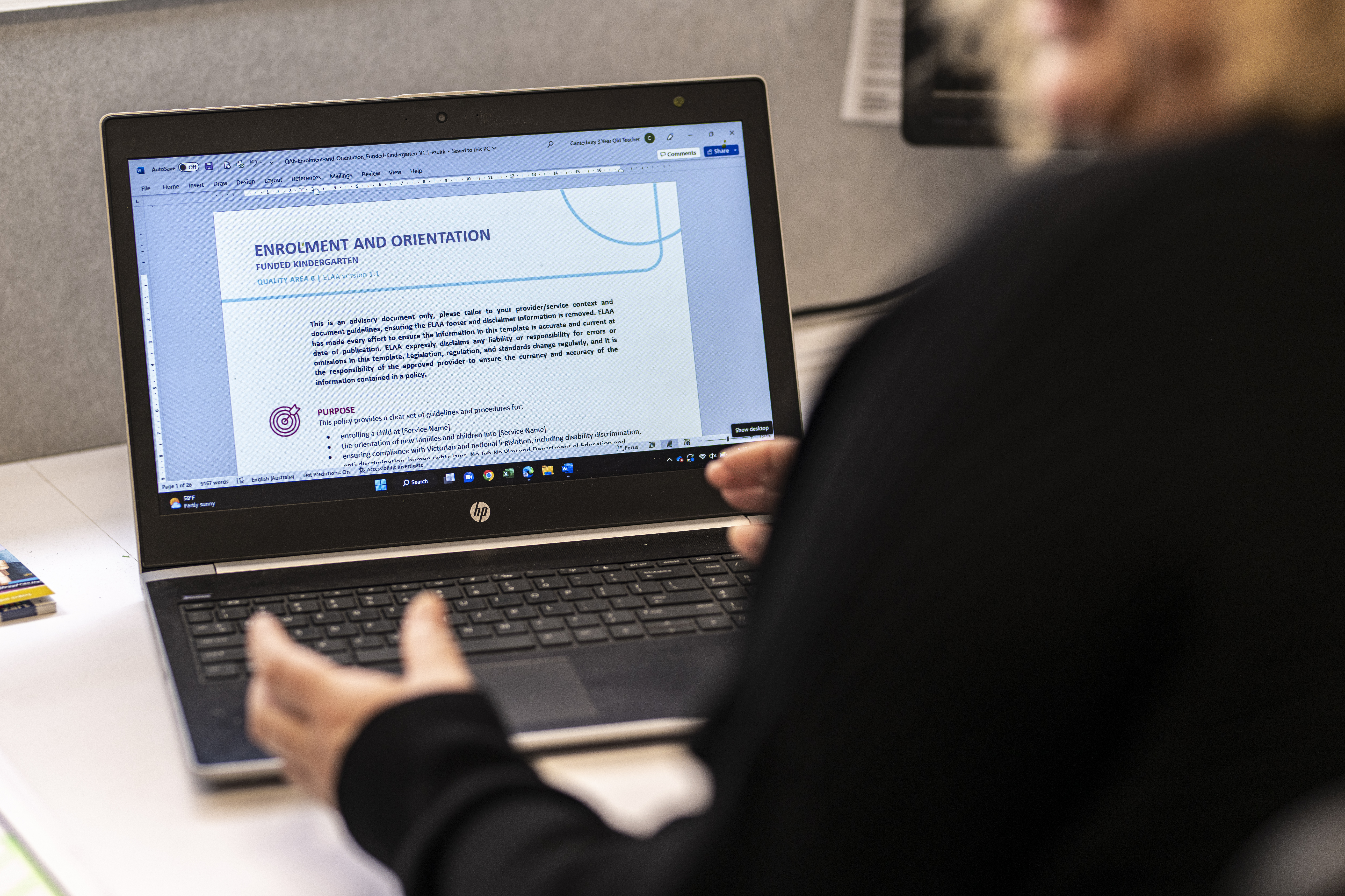 Does your service have an up-to-date Enrolment and Orientation policy?   