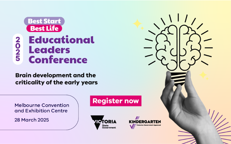 Registrations are open for the Best Start, Best Life: Educational Leaders Conference